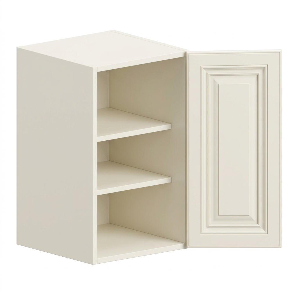 Wall Cabinet 21"W x 38"H - Milk White