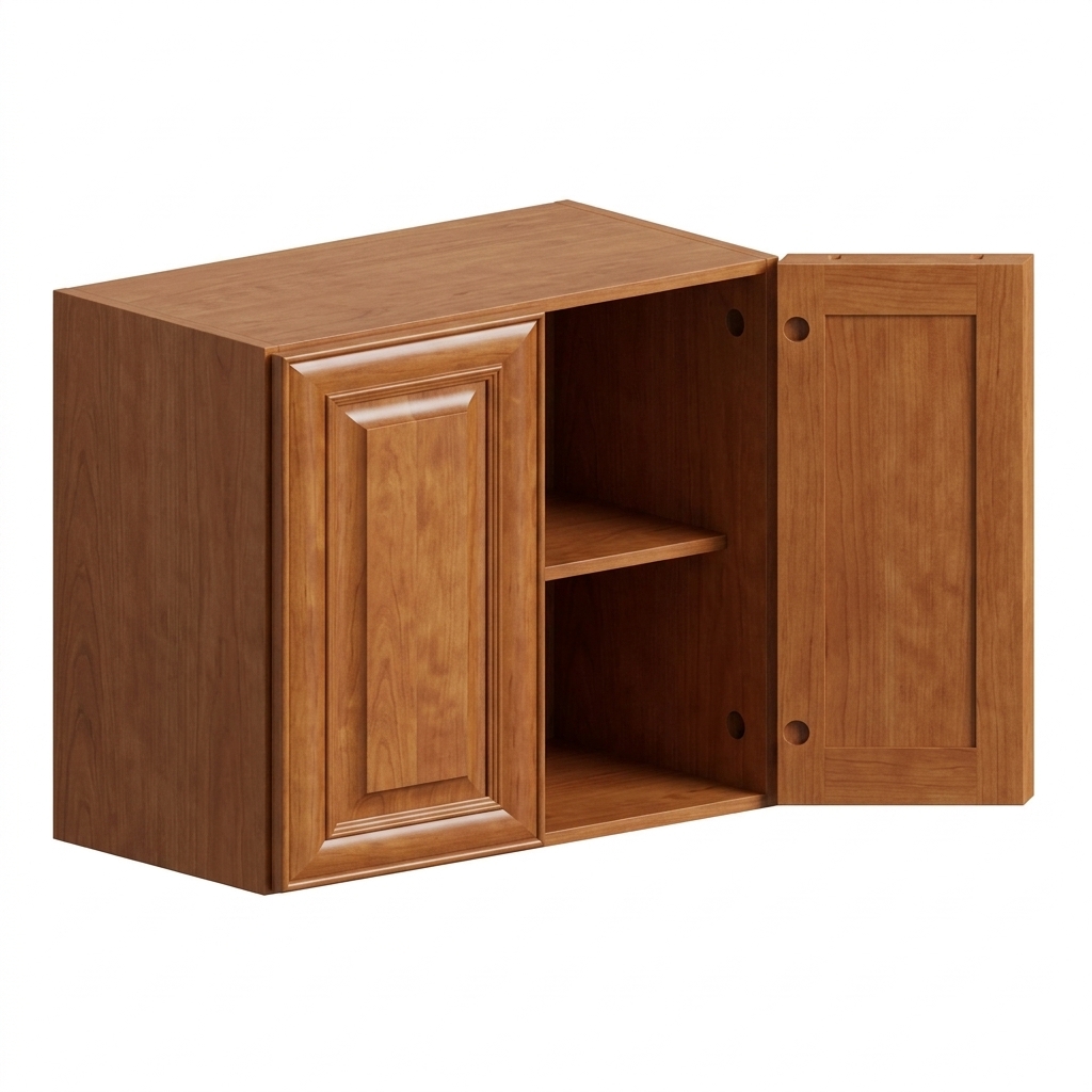 Wall Cabinet 9"W x 30"H - Coffee